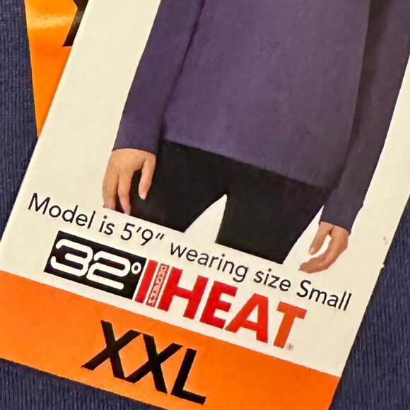 XXL 32 Degrees Heat Orion Blue Hoodie Sweats ••˜New With Tags•• - Picture 8 of 13